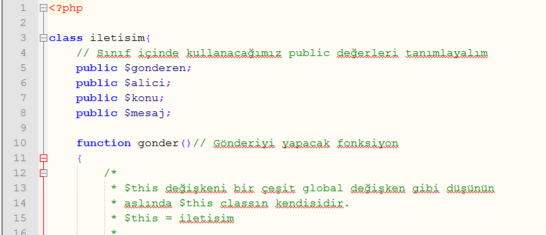 PHP Class